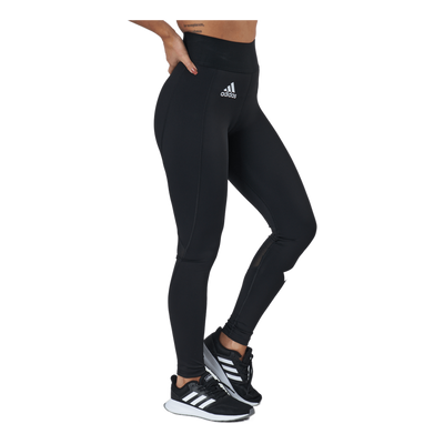 Techfit Long 3Bar Logo Tight Black / White