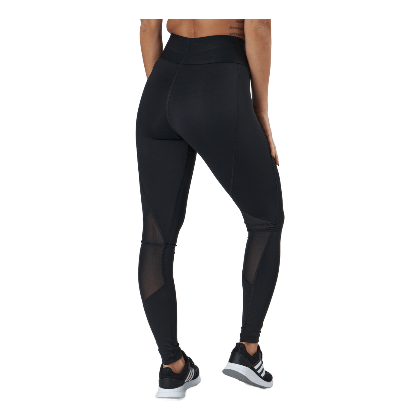 Techfit Long 3Bar Logo Tight Black / White