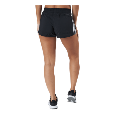 Pacer 3 Stripe Woven Short Black / White