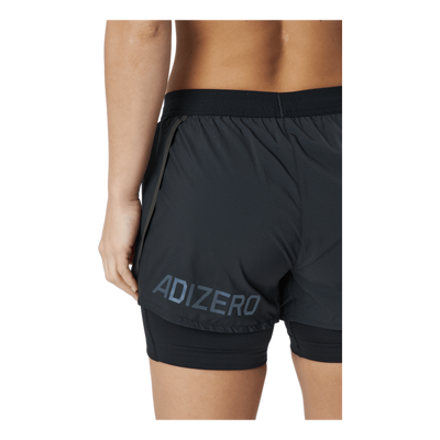 Adizero 2In1 Short Women Black