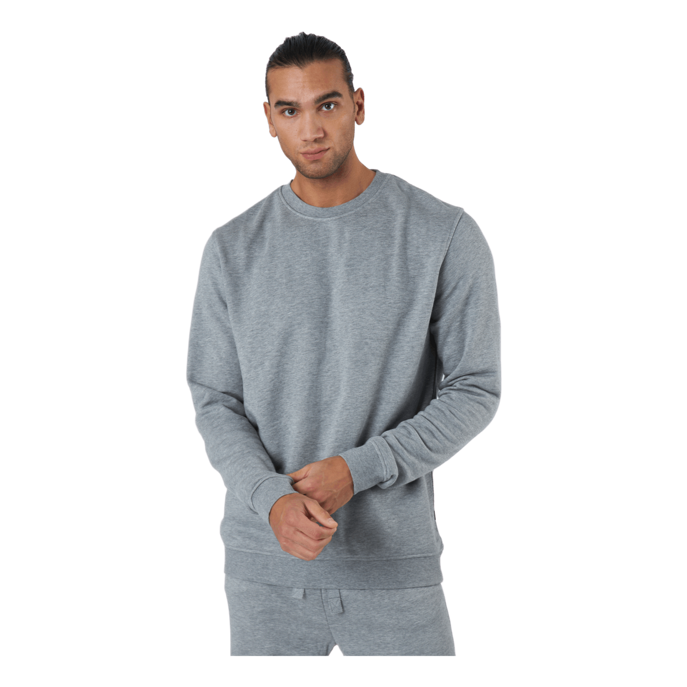 Sweatshirt Bamboo Grey Melange