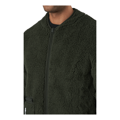 Fleece Jacket Army Green