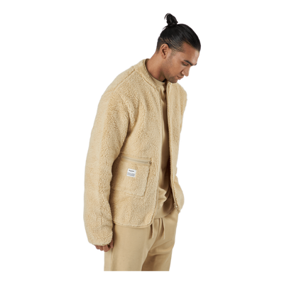 Fleece Jacket Beige