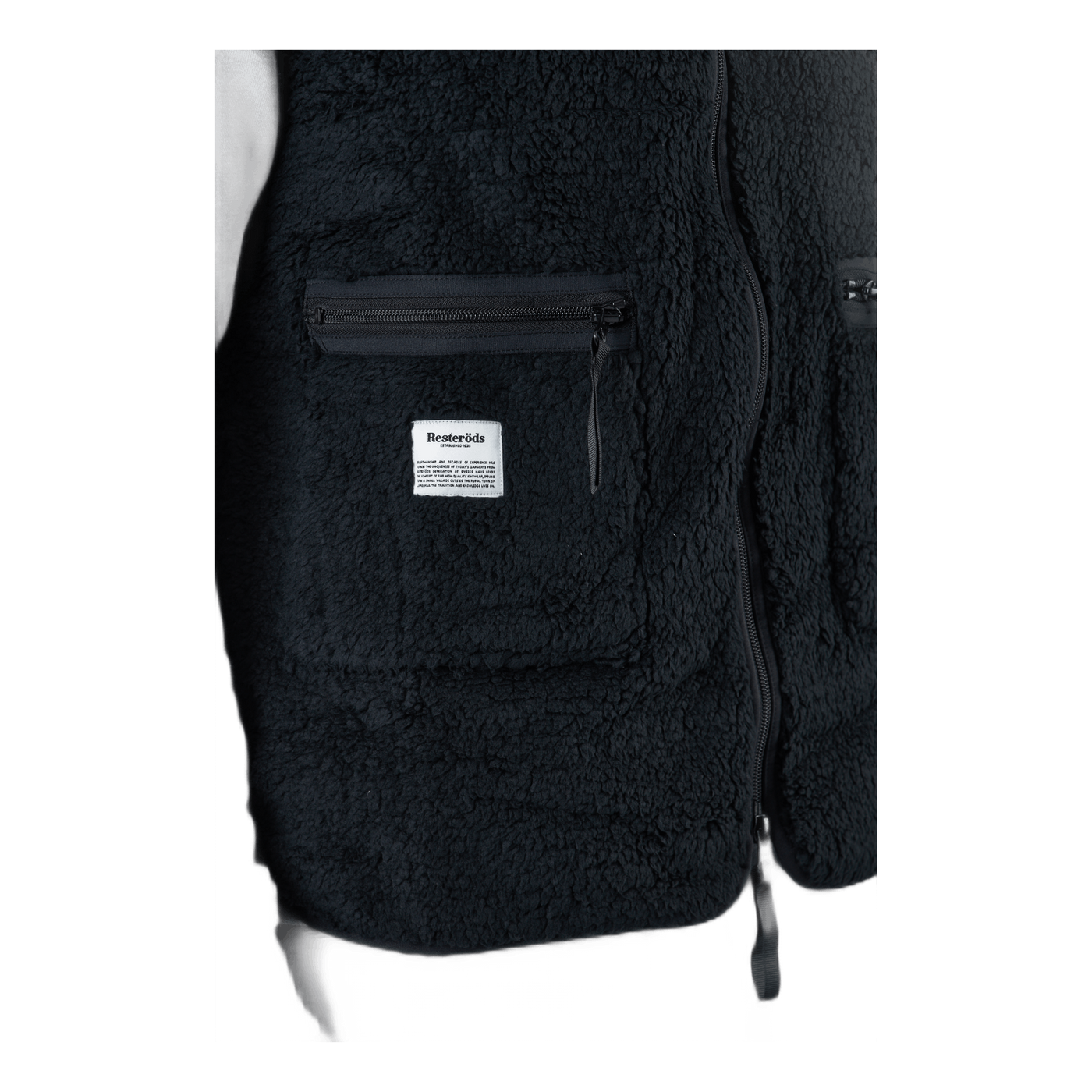 Fleece Vest Black