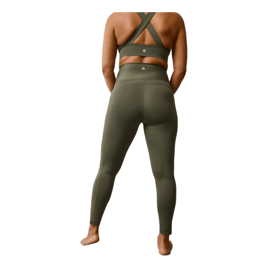 Flow Leggings Pine Green