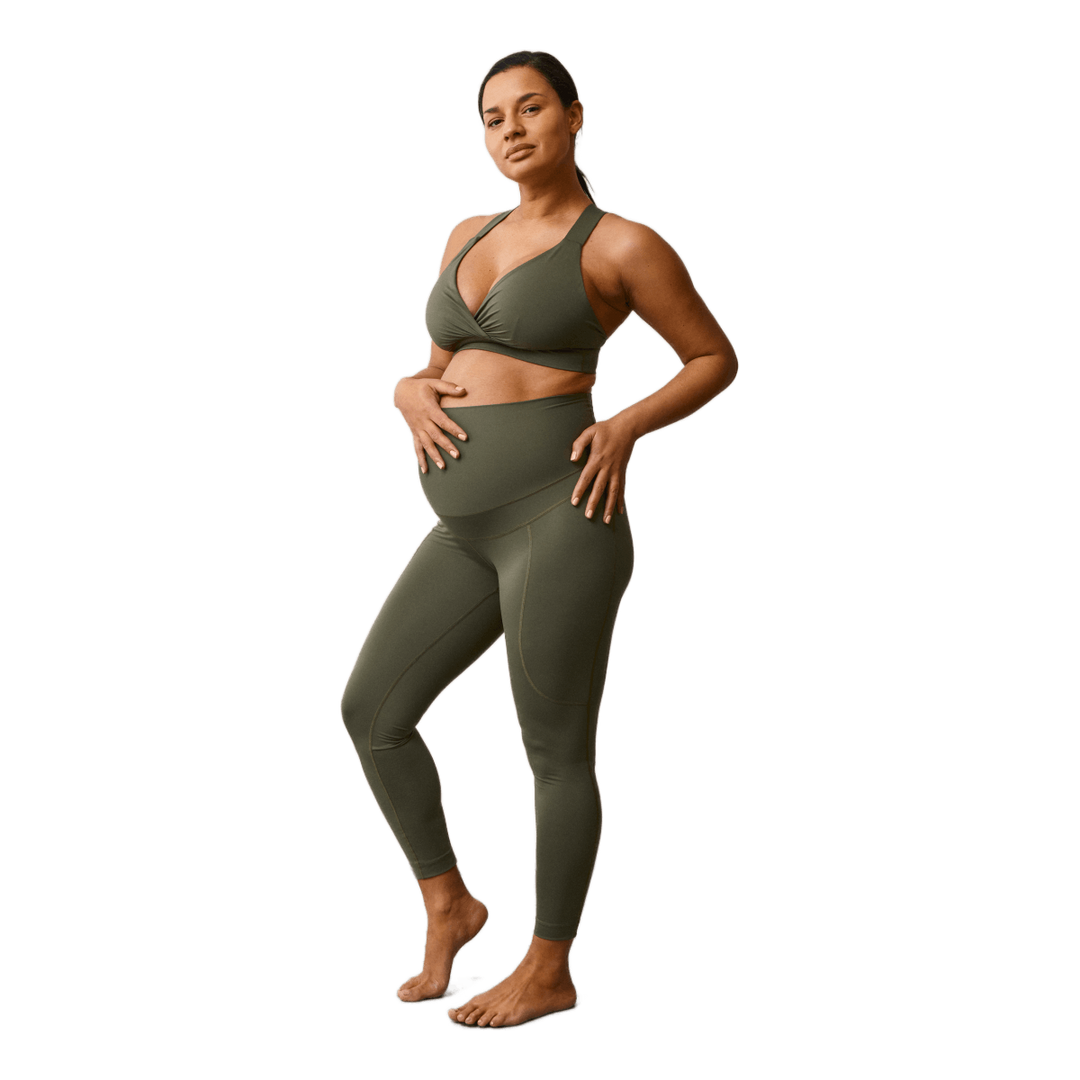 Flow Leggings Pine Green