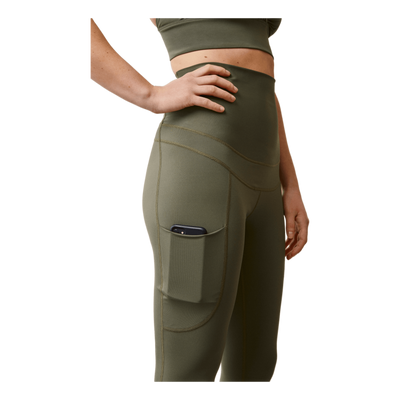 Flow Leggings Pine Green