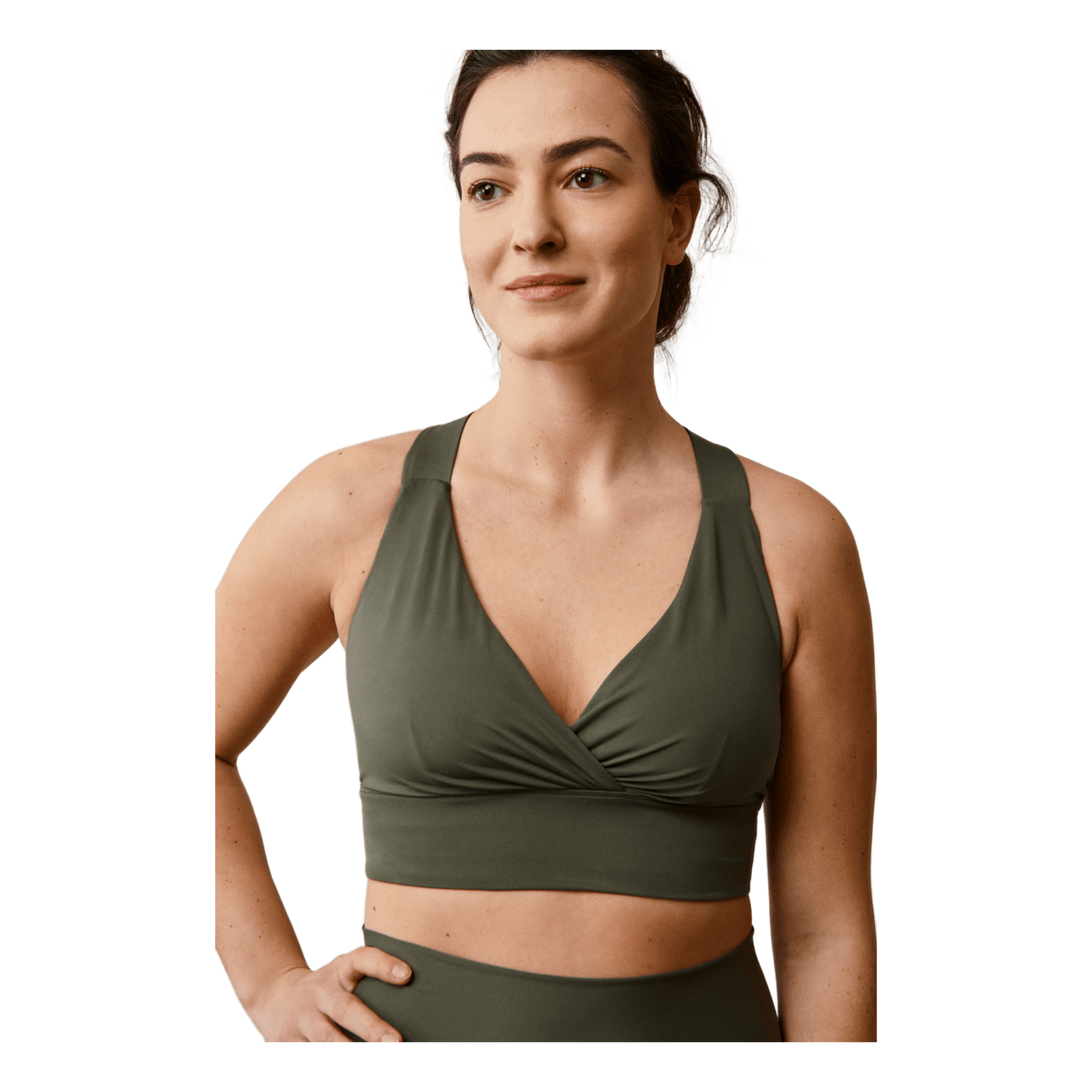 24/7 Flow Bra Pine Green