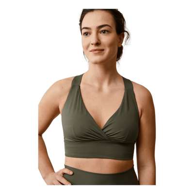 24/7 Flow Bra Pine Green