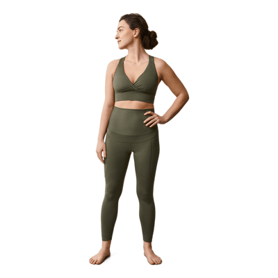 24/7 Flow Bra Pine Green
