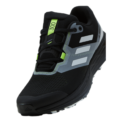 Terrex Two Flow Trail Running Shoes Core Black / Crystal White / Solar Yellow