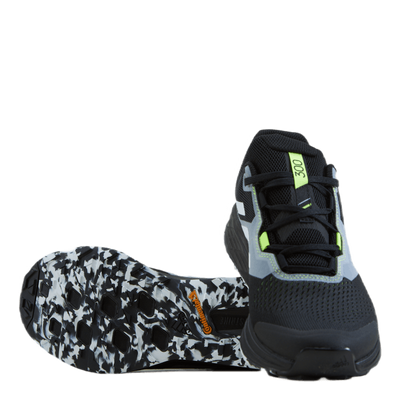 Terrex Two Flow Trail Running Shoes Core Black / Crystal White / Solar Yellow