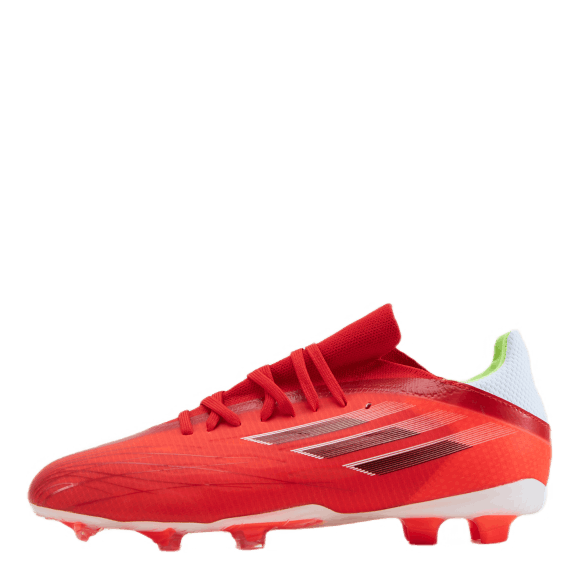 X Speedflow.1 Firm Ground Boots Red / Core Black / Solar Red