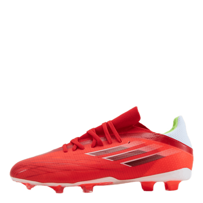 X Speedflow.1 Firm Ground Boots Red / Core Black / Solar Red