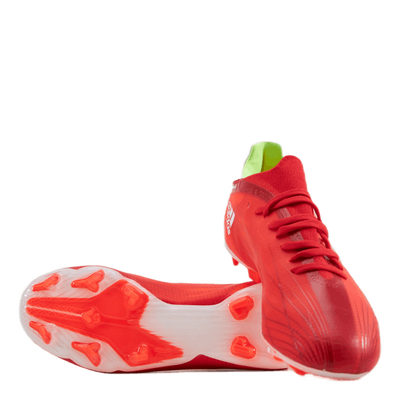 X Speedflow.1 Firm Ground Boots Red / Core Black / Solar Red