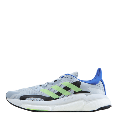 Solarboost 3 Shoes Halo Silver / Signal Green / Sonic Ink