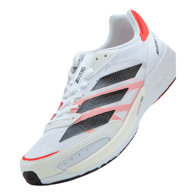Adizero Adios 6 Tokyo Shoes Cloud White / Core Black / Solar Red