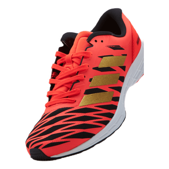 Adizero RC 3 Shoes Solar Red / Gold Metallic / Core Black