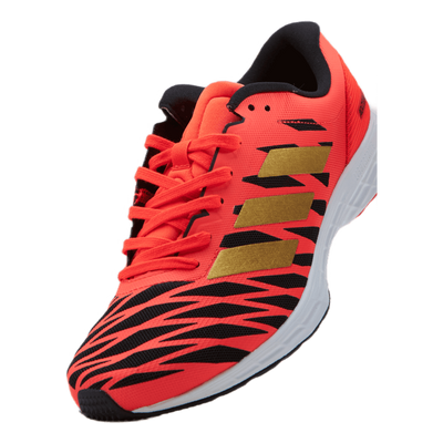 Adizero RC 3 Shoes Solar Red / Gold Metallic / Core Black