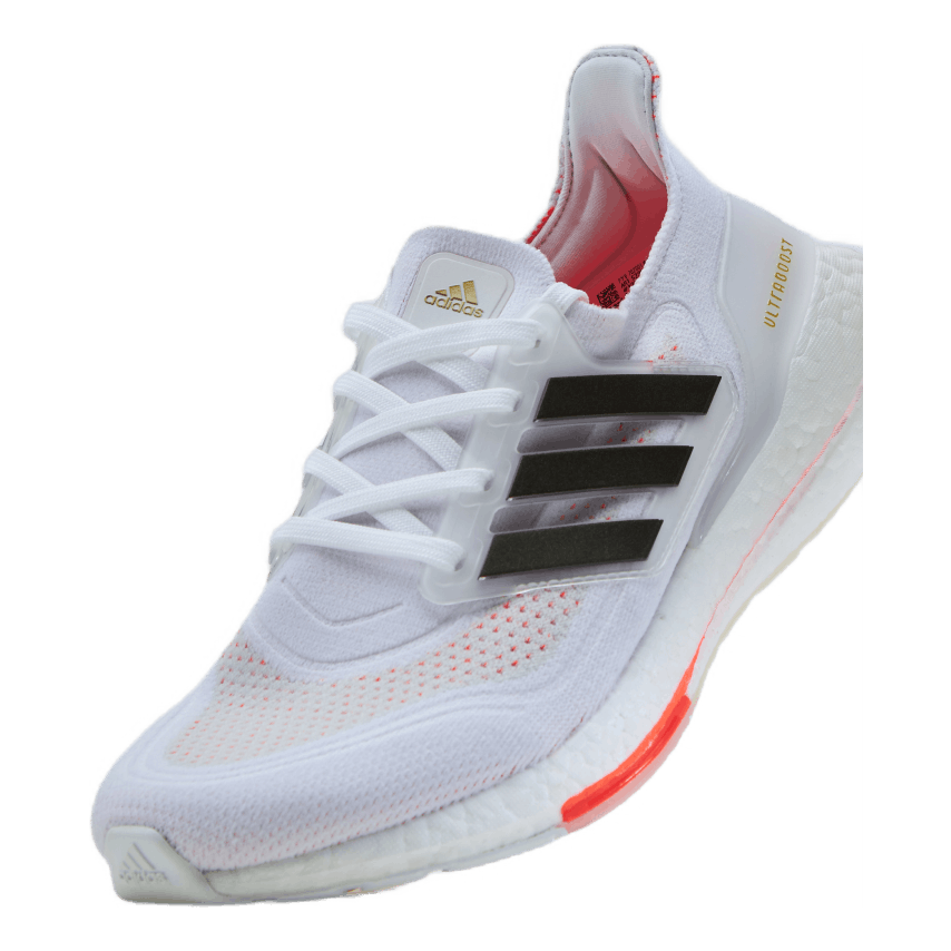 Ultraboost 21 Shoes Cloud White / Core Black / Solar Red