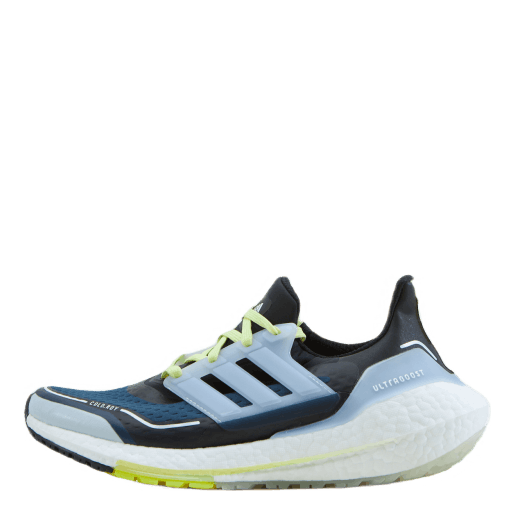 Ultraboost 21 COLD.RDY Shoes Crew Navy / Halo Blue / Pulse Yellow