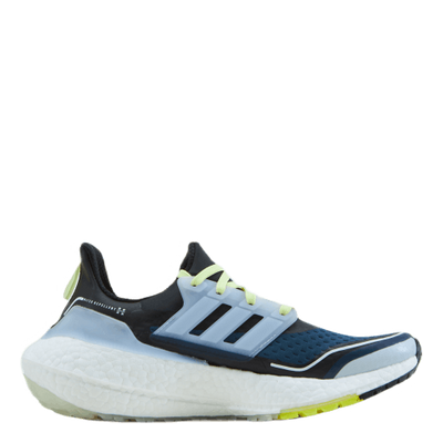 Ultraboost 21 COLD.RDY Shoes Crew Navy / Halo Blue / Pulse Yellow