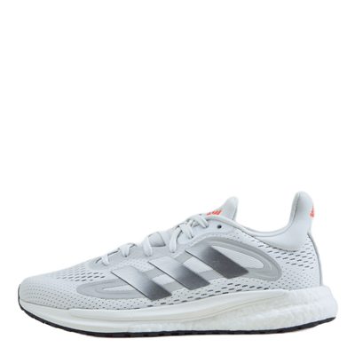 SolarGlide 4 Shoes Crystal White / Halo Silver / Solar Red