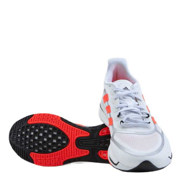 Supernova+ Shoes Cloud White / Solar Red / Core Black