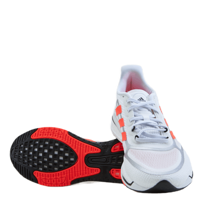 Supernova+ Shoes Cloud White / Solar Red / Core Black