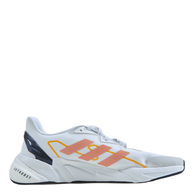 X9000L2 Shoes Cloud White / Ambient Blush / Acid Orange