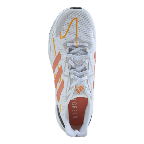 X9000L2 Shoes Cloud White / Ambient Blush / Acid Orange