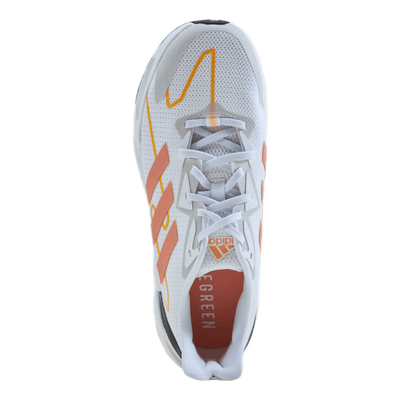 X9000L2 Shoes Cloud White / Ambient Blush / Acid Orange