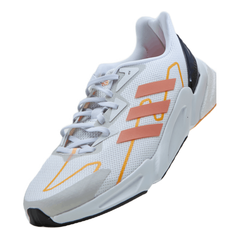X9000L2 Shoes Cloud White / Ambient Blush / Acid Orange