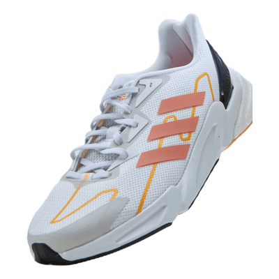 X9000L2 Shoes Cloud White / Ambient Blush / Acid Orange