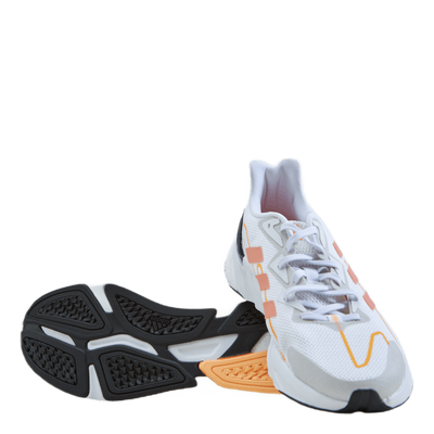 X9000L2 Shoes Cloud White / Ambient Blush / Acid Orange