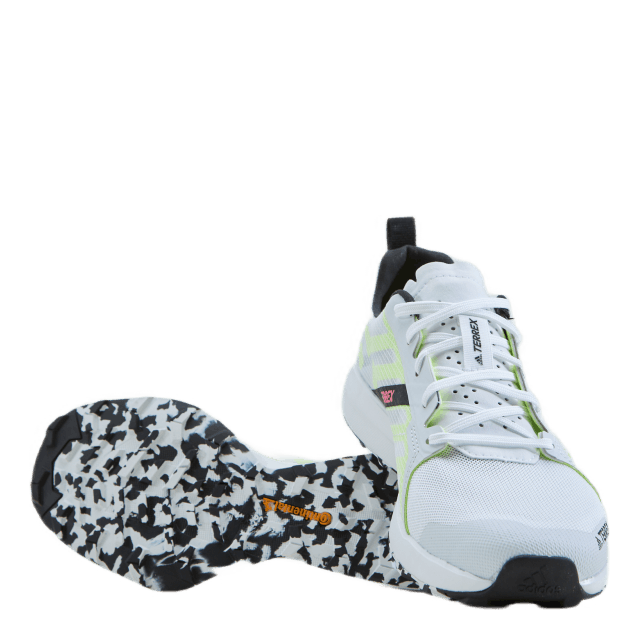 Terrex Speed Flow Trail Running Shoes Cloud White / Core Black / Solar Yellow