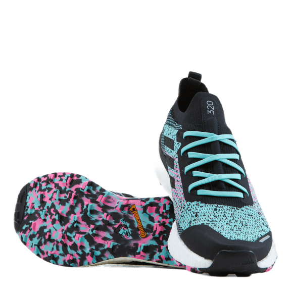 Terrex Two Ultra Trail Running Shoes Acid Mint / Core Black / Screaming Pink