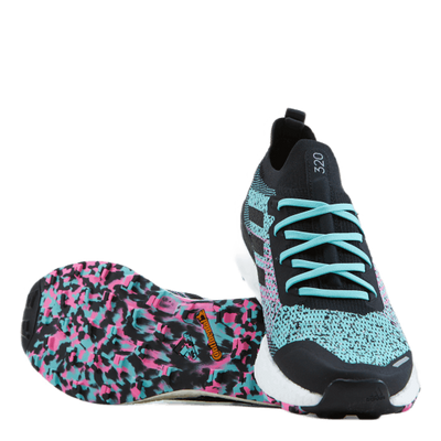 Terrex Two Ultra Trail Running Shoes Acid Mint / Core Black / Screaming Pink