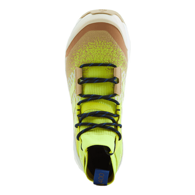 Terrex Free Hiker Primeblue Hiking Shoes Beige Tone / Pulse Yellow / Acid Yellow