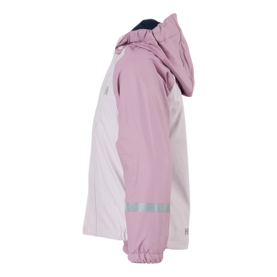 K Bergen Fleece Pu Rainset Pink Ash