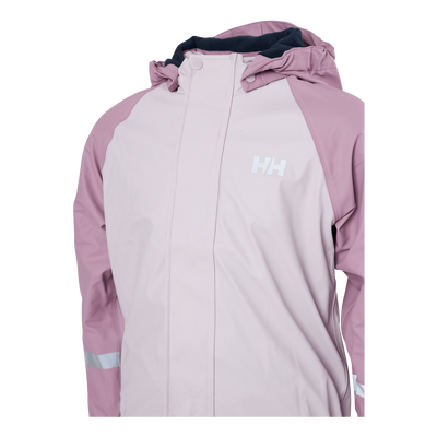 K Bergen Fleece Pu Rainset Pink Ash