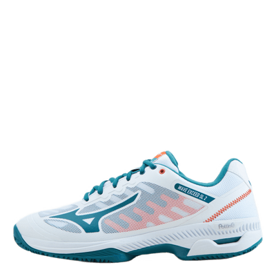 Wave Exceed Sl 2 Cc White / Harbor Blue / Firecrac