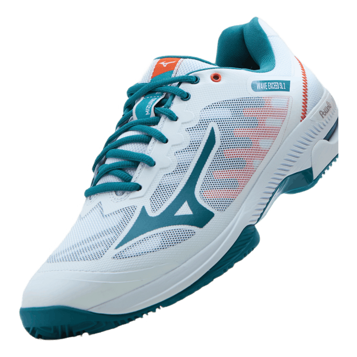 Wave Exceed Sl 2 Cc White / Harbor Blue / Firecrac