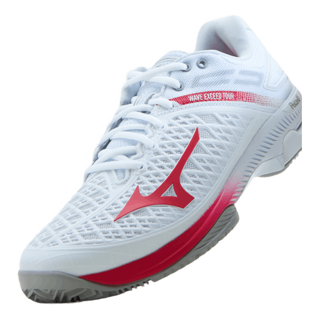 Wave Exceed Tour 4 Cc W White / Rose Red / Nimbus Clou