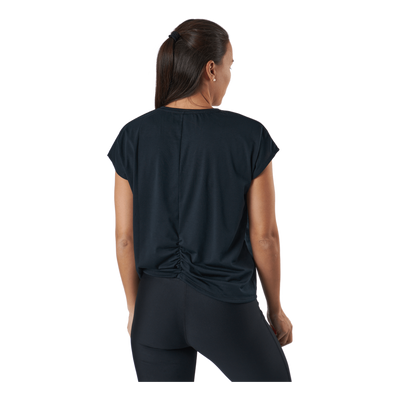 Split Back Tee Black