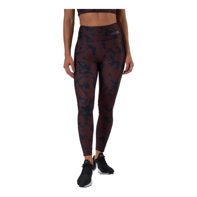 Printed Piping Tights Black Miniature Myth