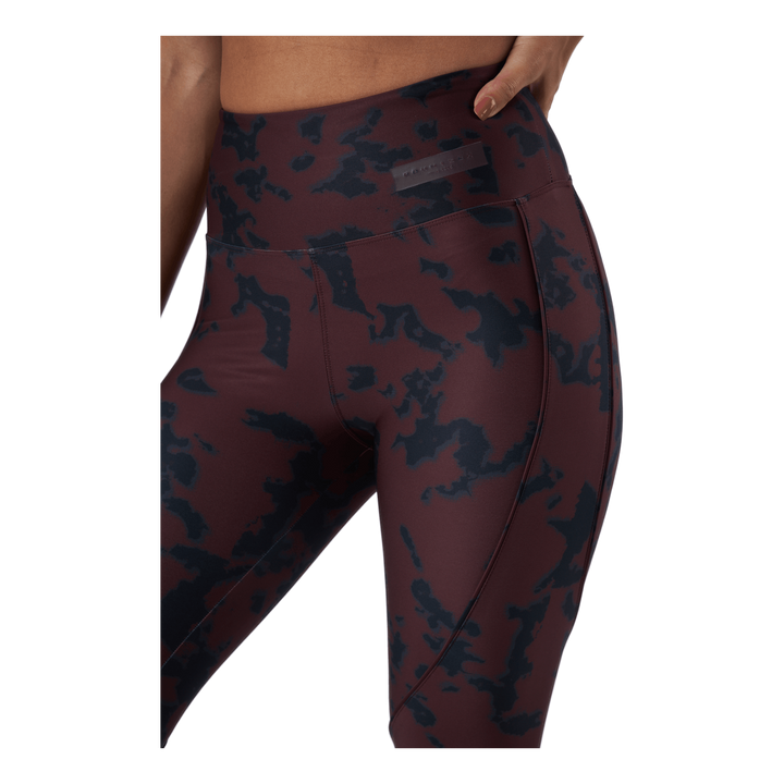 Printed Piping Tights Black Miniature Myth