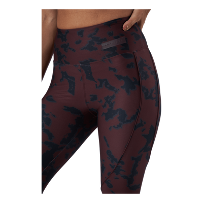 Printed Piping Tights Black Miniature Myth