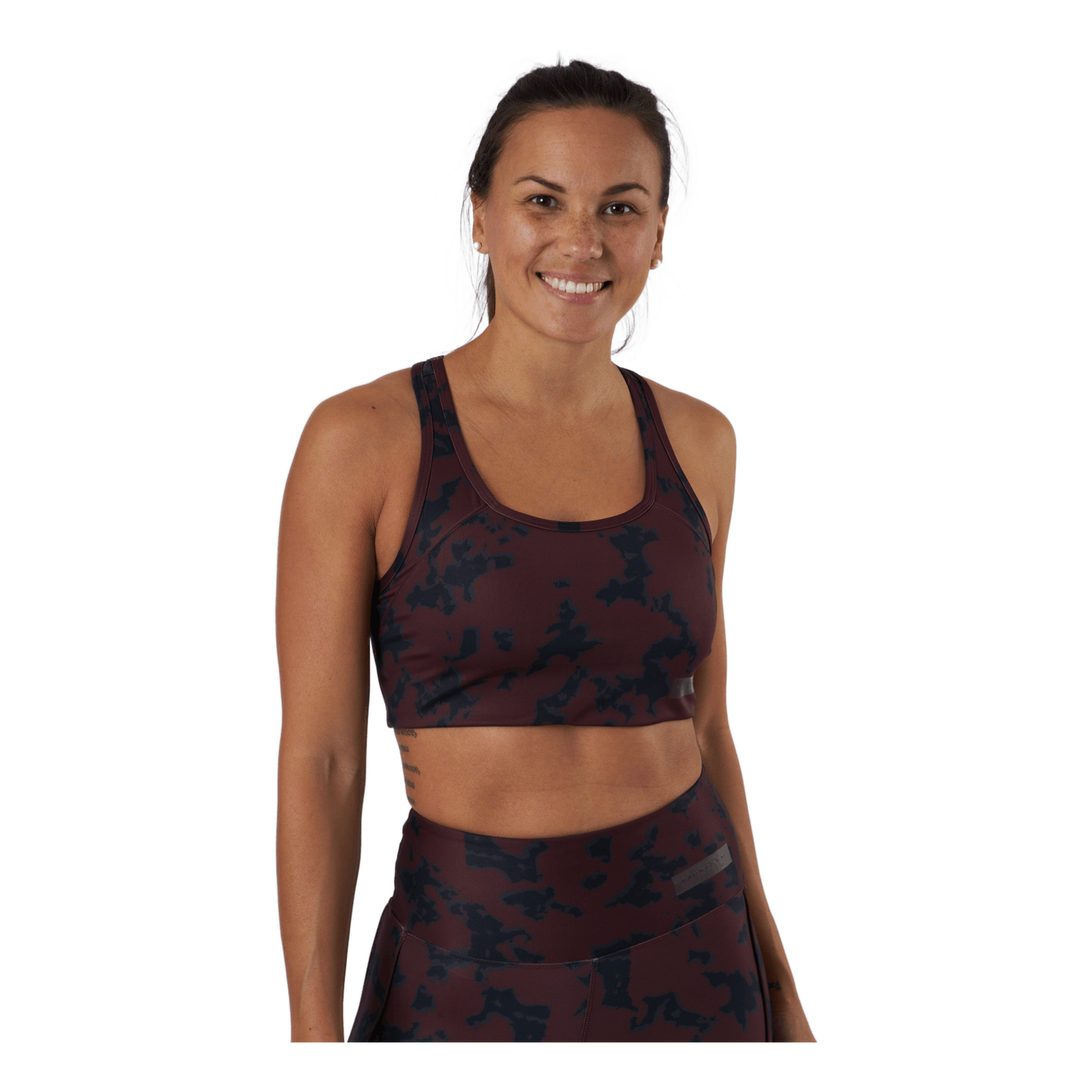 Printed Piping Sportsbra Black Miniature Myth