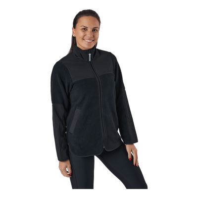 Phoebe Pile Jacket Black